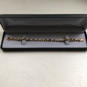 Gold plated Birthstone bracelet